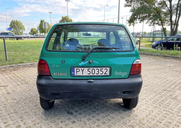 Renault Twingo cena 2999 przebieg: 147651, rok produkcji 1995 z Poznań małe 254